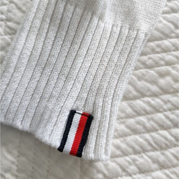 Tommy hilfiger long sleeve overlay Crop sweater - Picture 6 of 10